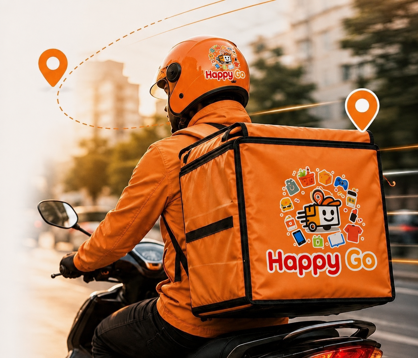 Entregador HappyGo